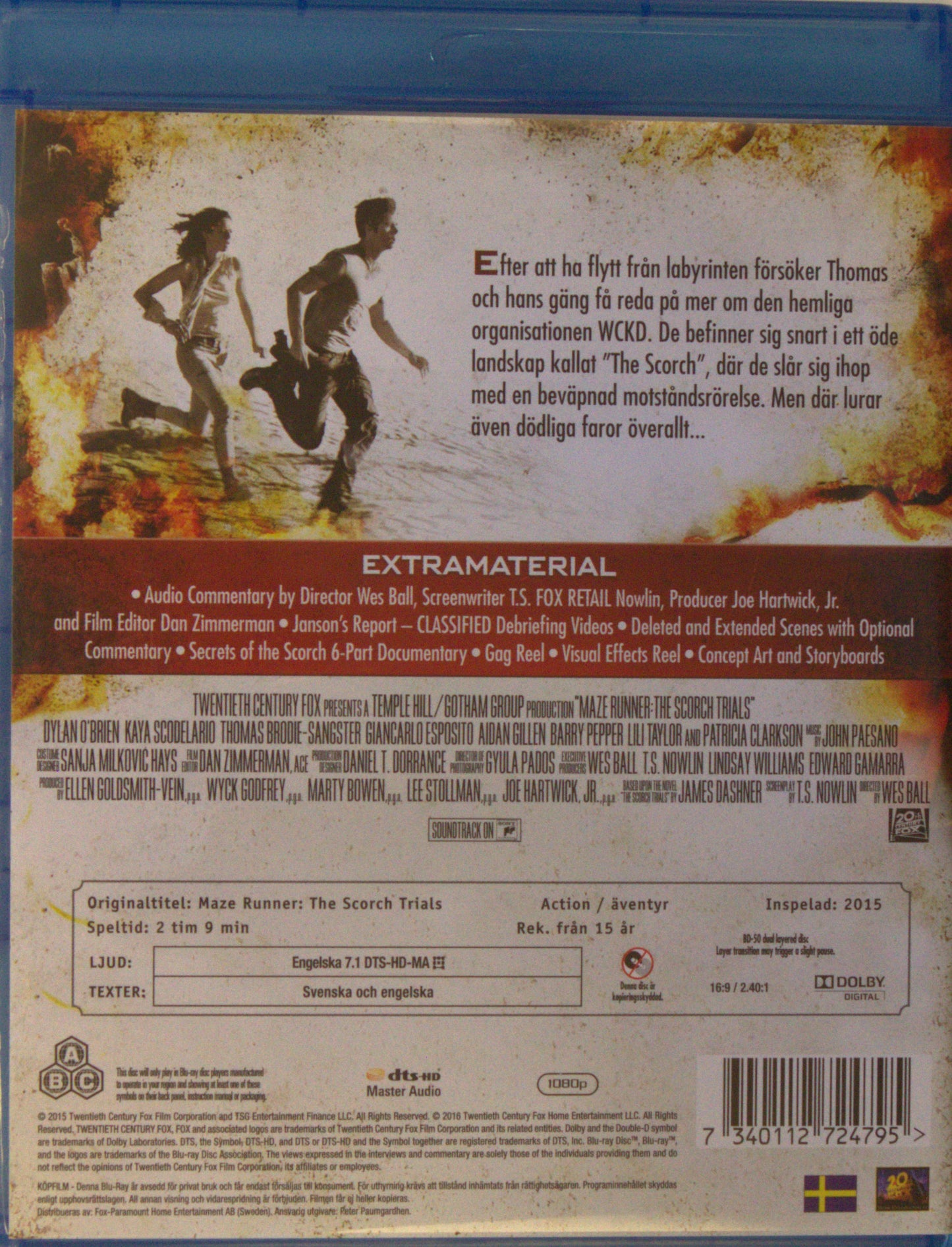 MAZE RUNNER: THE SCORCH TRIALS