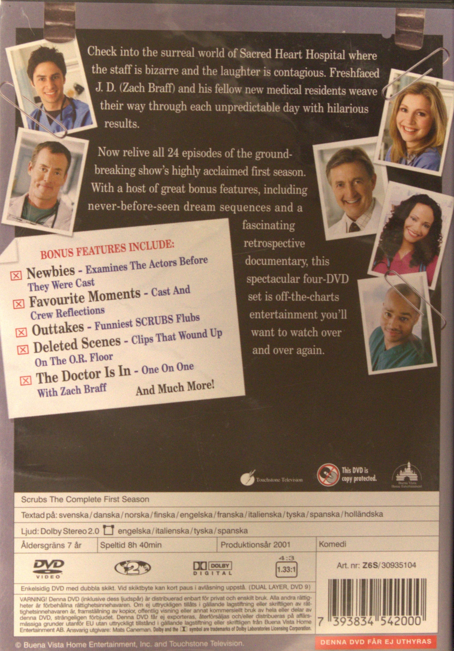 SCRUBS - THE COMPLETE FIRST SEASON