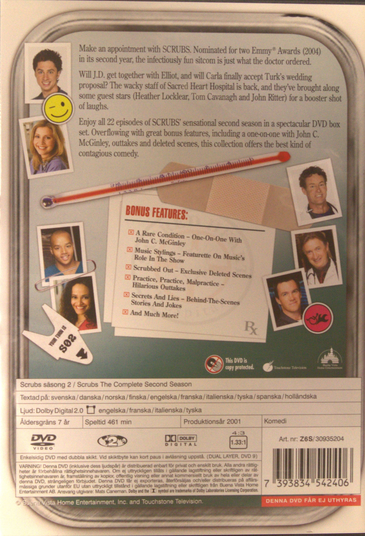 SCRUBS - THE COMPLETE SECOND SEASON