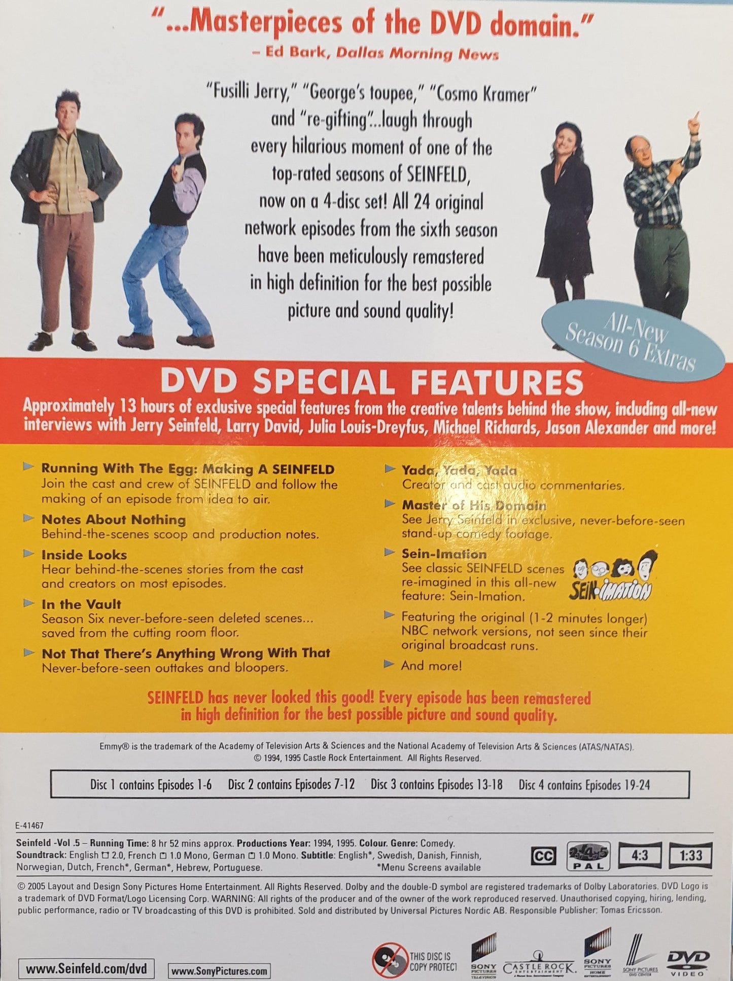 SEINFELD - SEASON 6