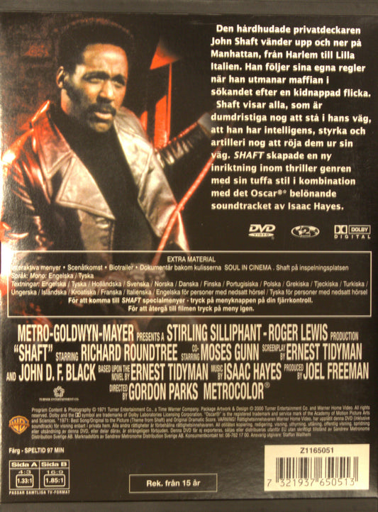 SHAFT / MITT NAMN ÄR SHAFT - DVD