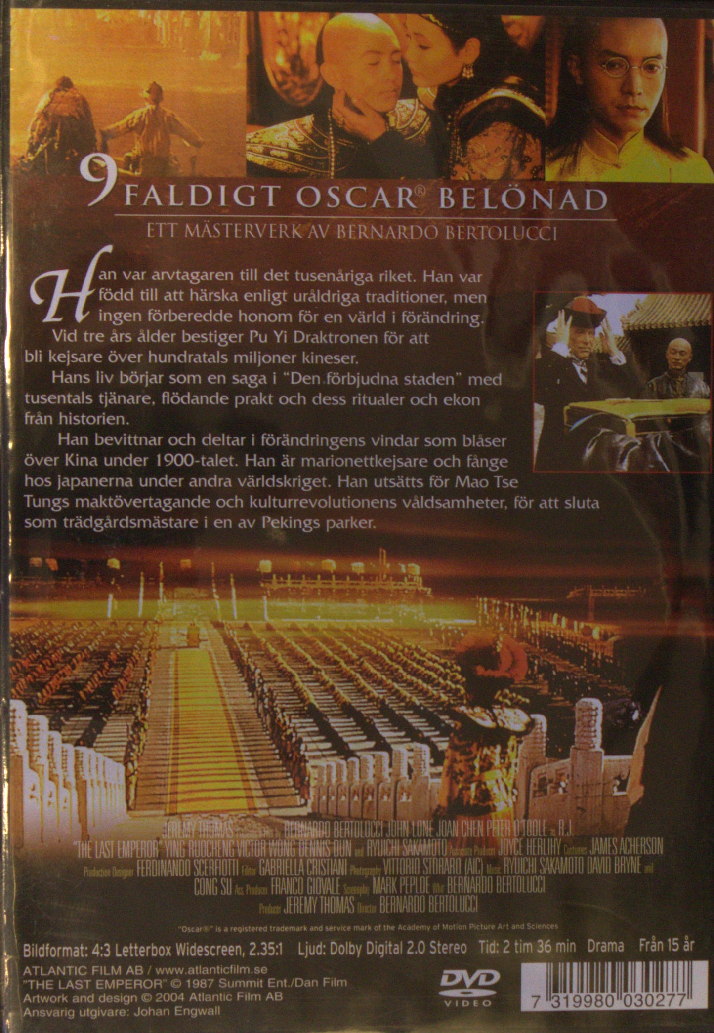 DEN SISTE KEJSAREN / THE LAST EMPEROR