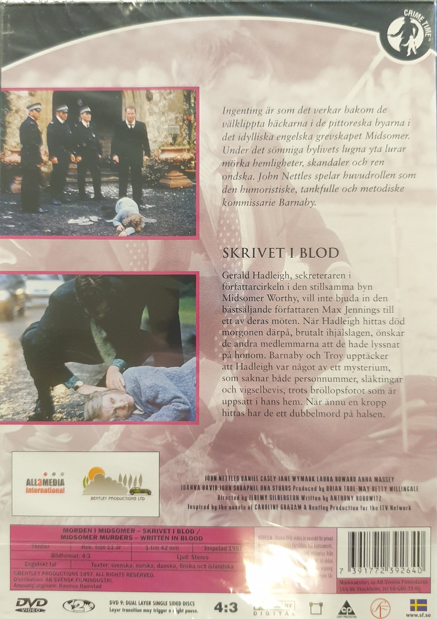 MORDEN I MIDSOMER 1:1 2 - SKRIVET I BLOD / WRITTEN IN BLOOD