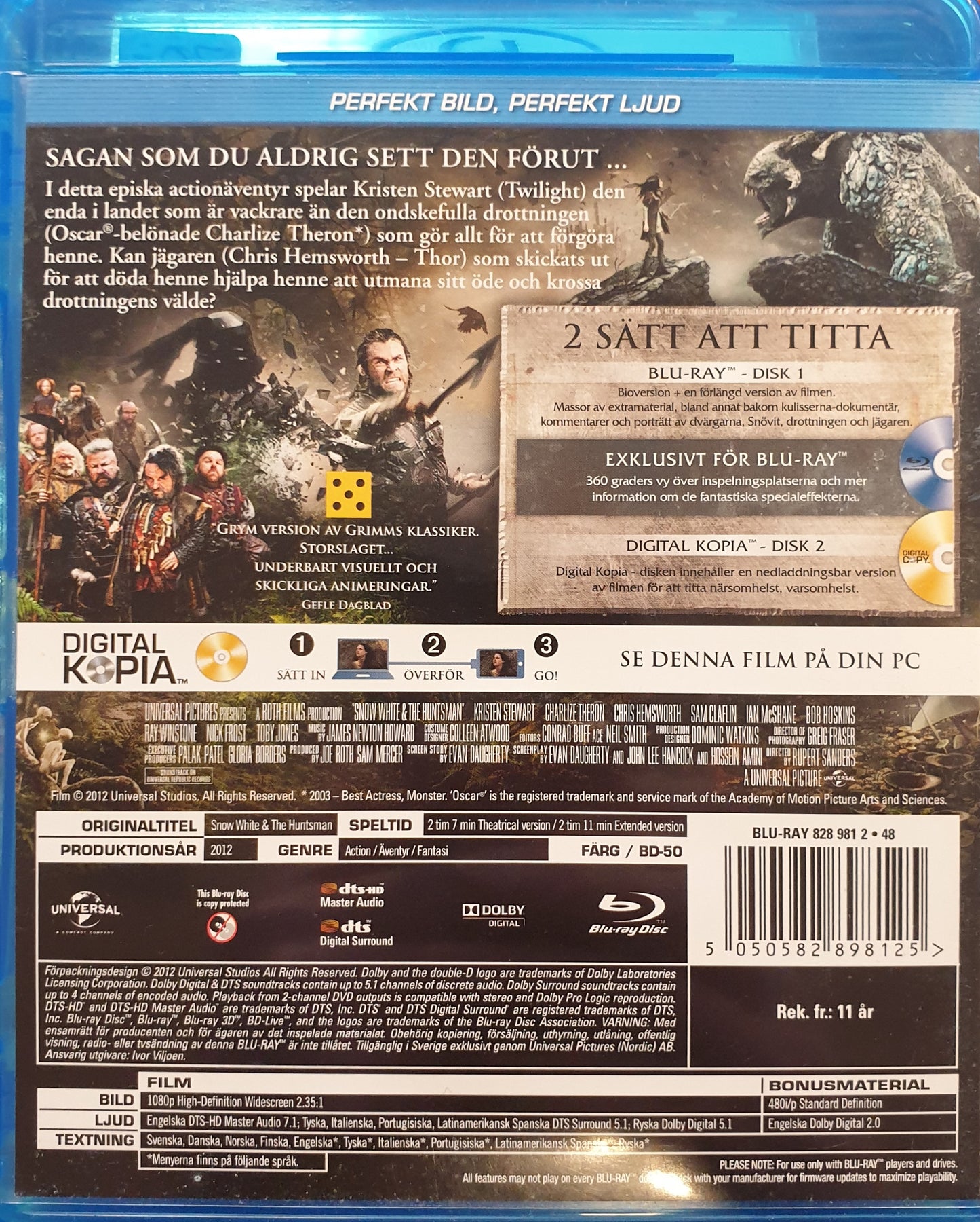 SNOW WHITE AND THE HUNTSMAN