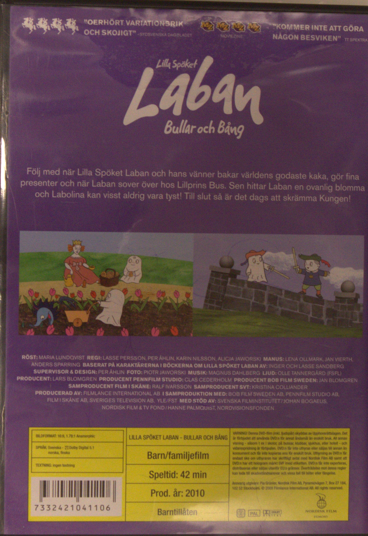 LILLA SPÖKET LABAN - BULLAR OCH BÅNG