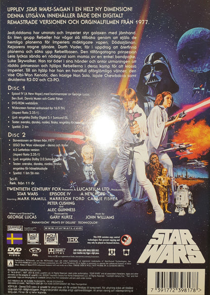 STAR WARS - EPISODE 4 / STJÄRNORNAS KRIG - LIMITED EDITION