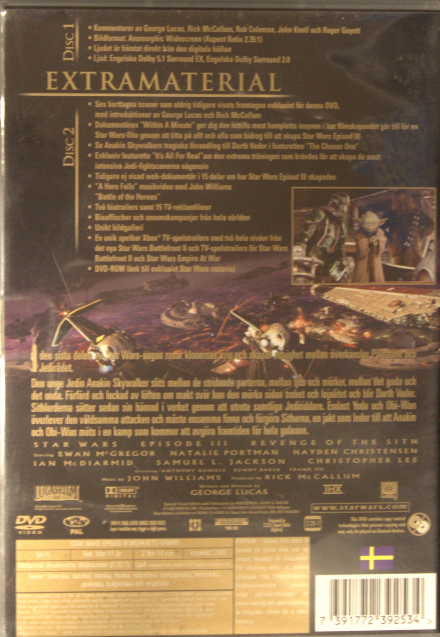 STAR WARS III MÖRKRETS HÄMND / REVENGE OF THE SITH