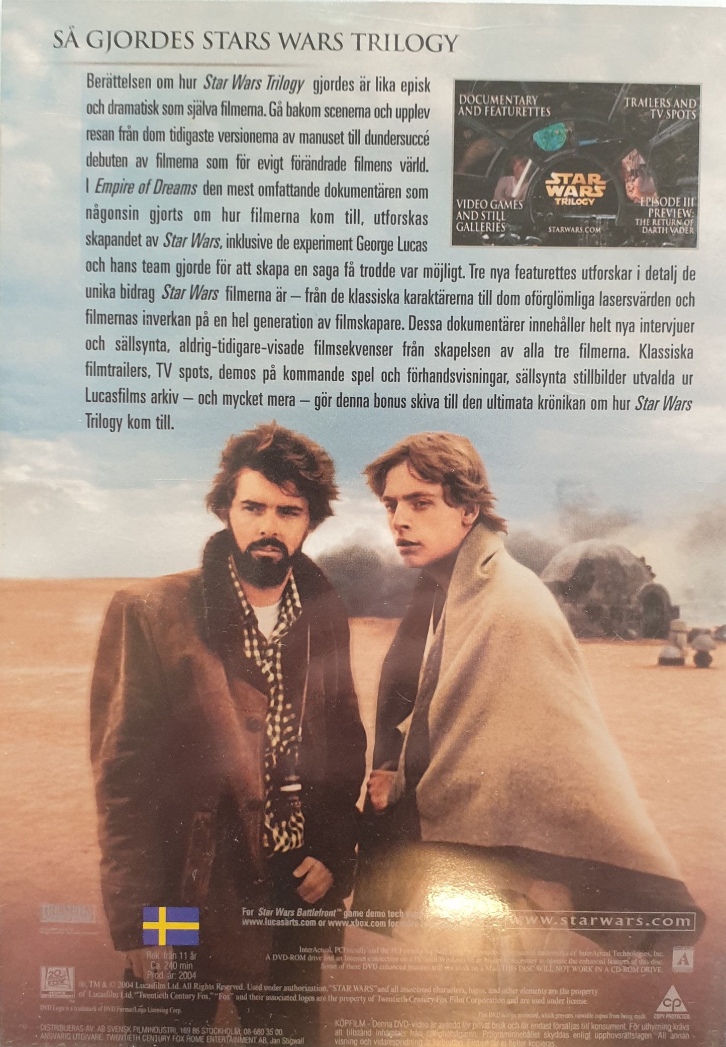 STAR WARS TRILOGY EXTRAMATERIAL