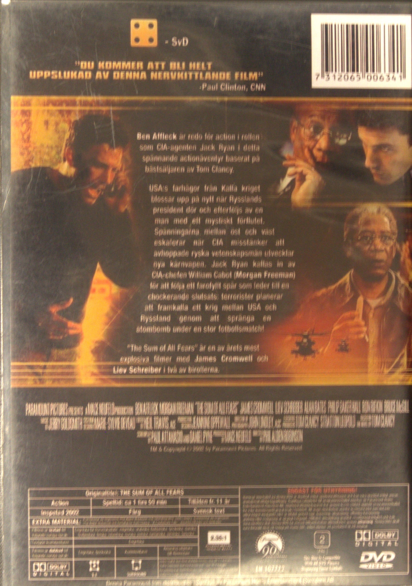 THE SUM OF ALL FEARS