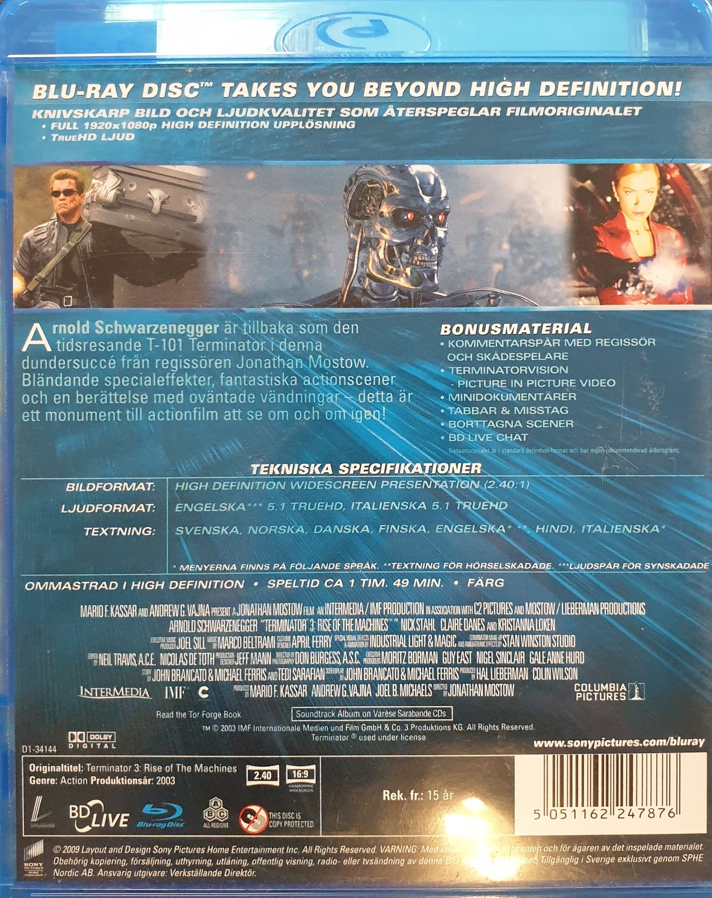 TERMINATOR 3: RISE OF THE MACHINES