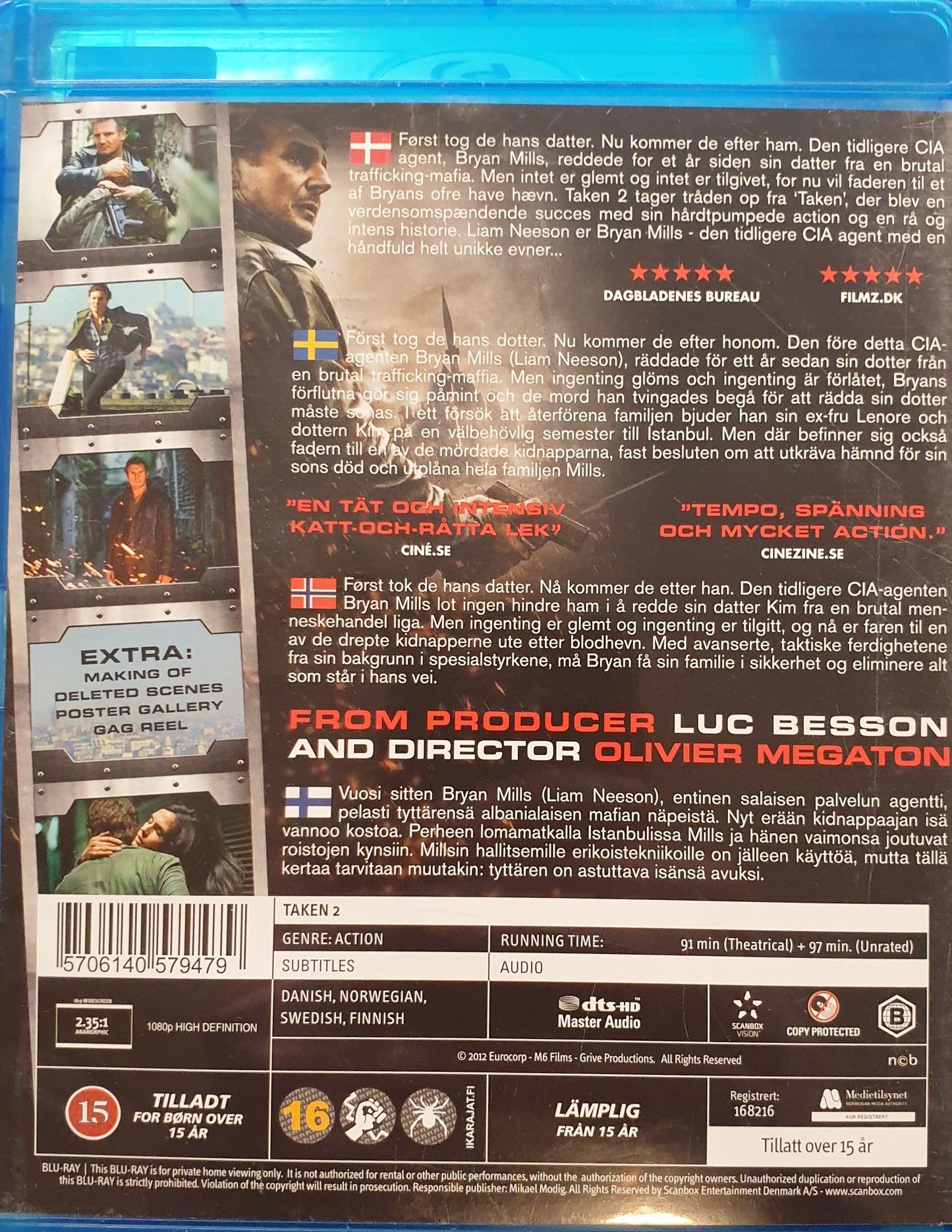 TAKEN 2 - UNRATED EXTENDED CUT