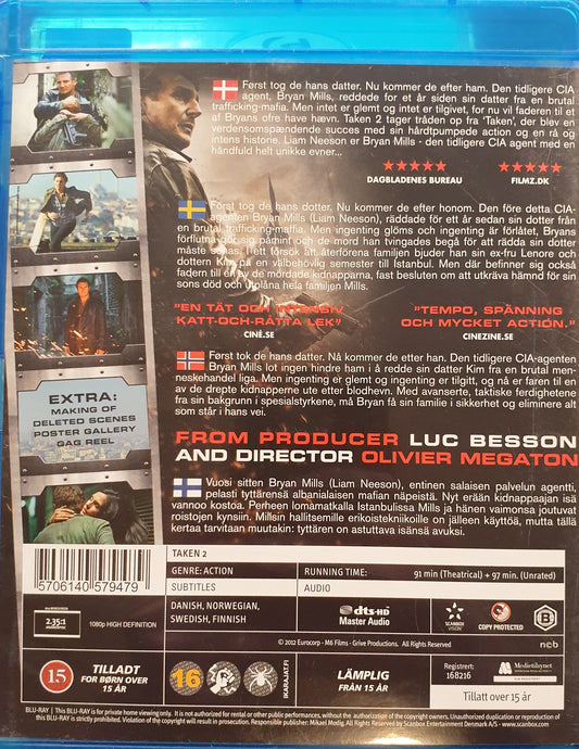TAKEN 2 - UNRATED EXTENDED CUT