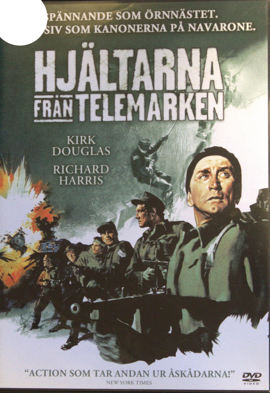HJÄLTARNA FRÅN TELEMARKEN / THE HEROES OF TELEMARK - DVD