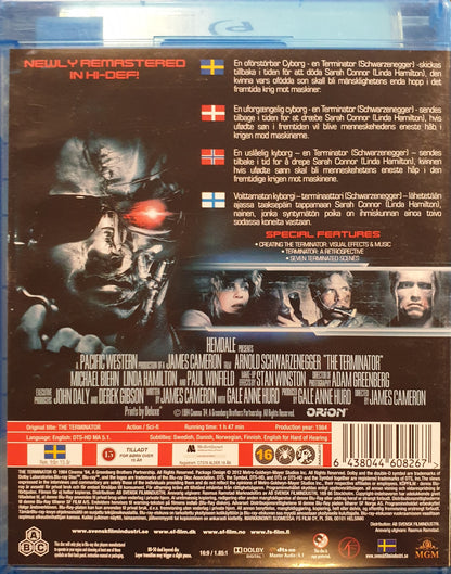 THE TERMINATOR - CAMERON SCHWARZENEGGER BIEHN HAMILTON