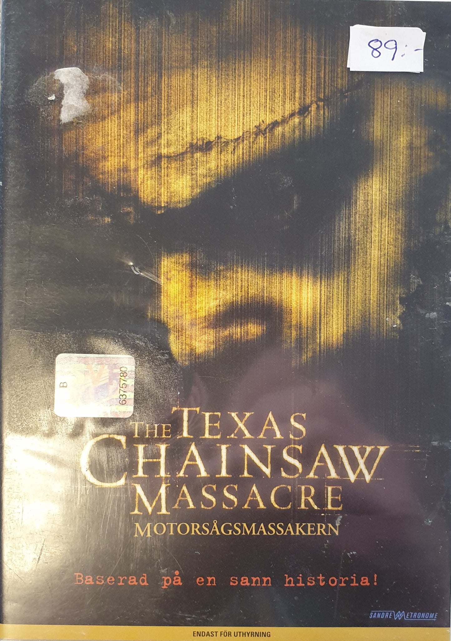 THE TEXAS CHAINSAW MASSACRE / MOTORSÅGSMASSAKERN