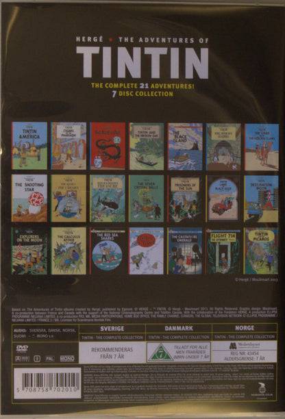 THE ADVENTURES OF TINTIN