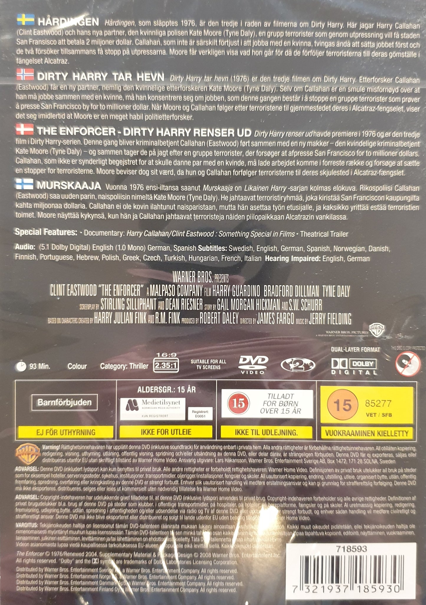 THE ENFORCER / HÅRDINGEN