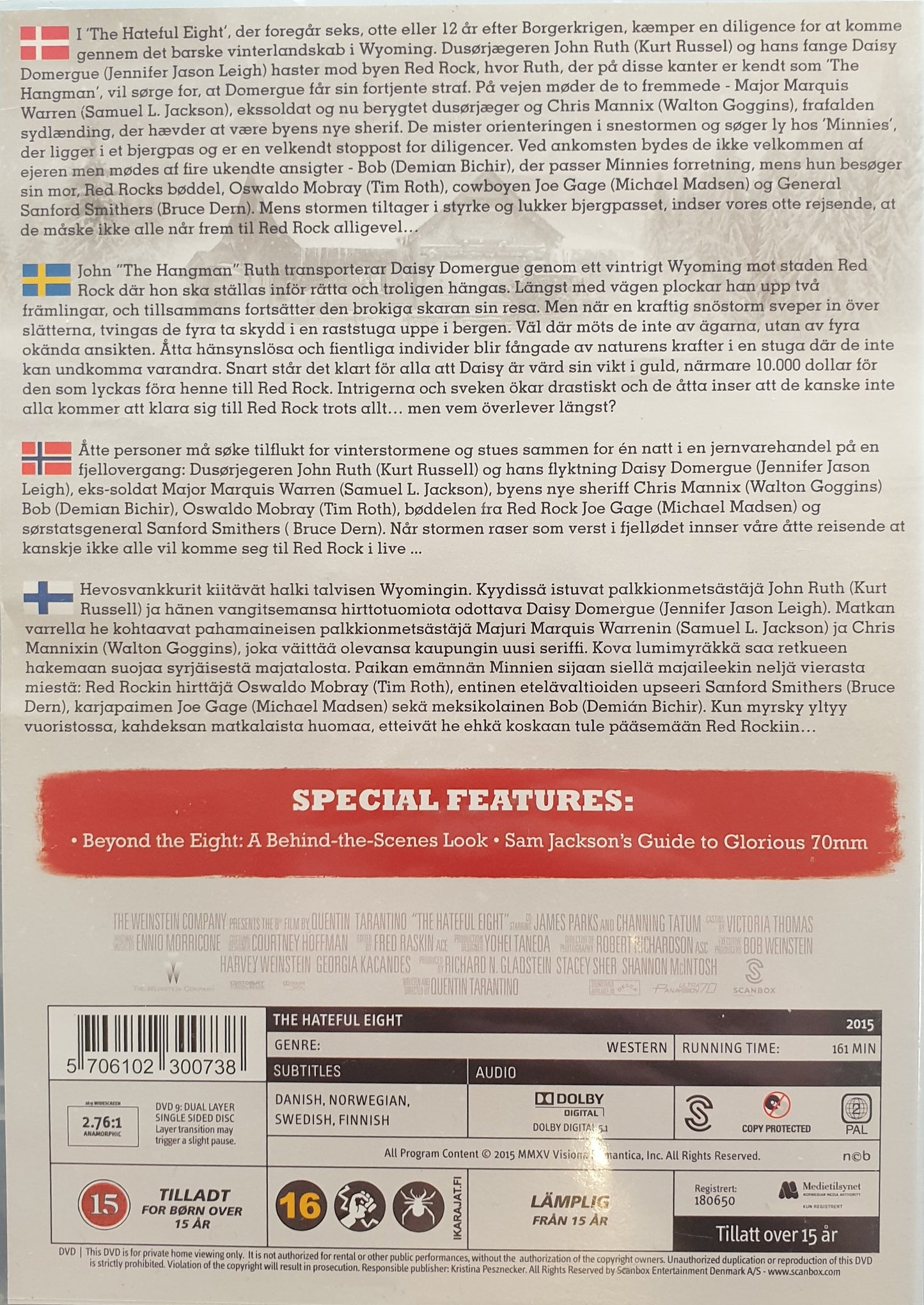 THE HATEFUL EIGHT