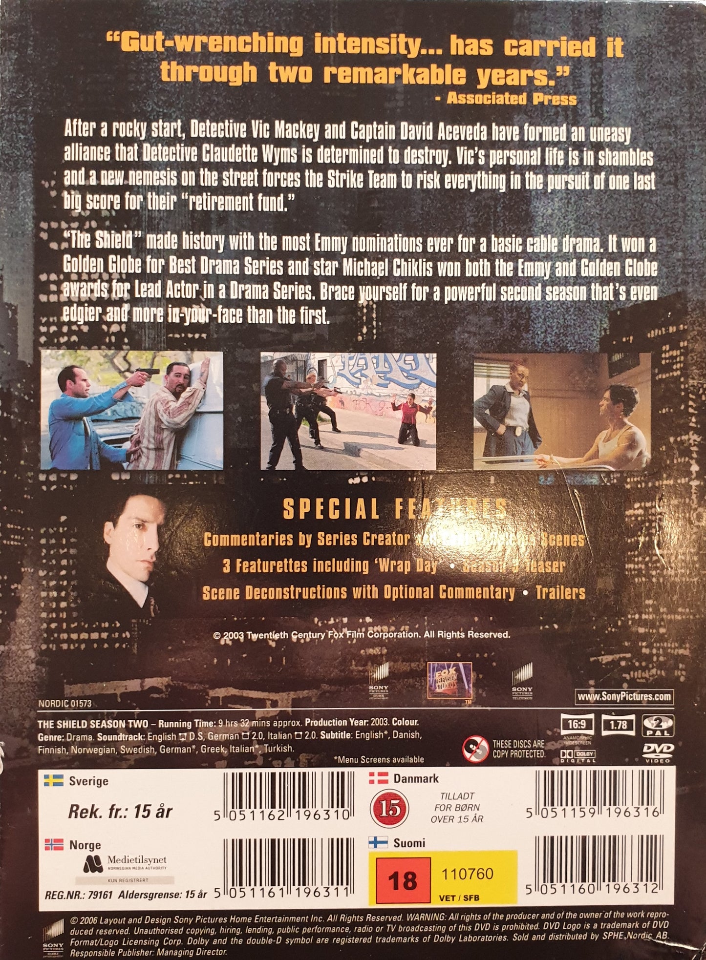 THE SHIELD - THE COMPLETE SECOND SEASON