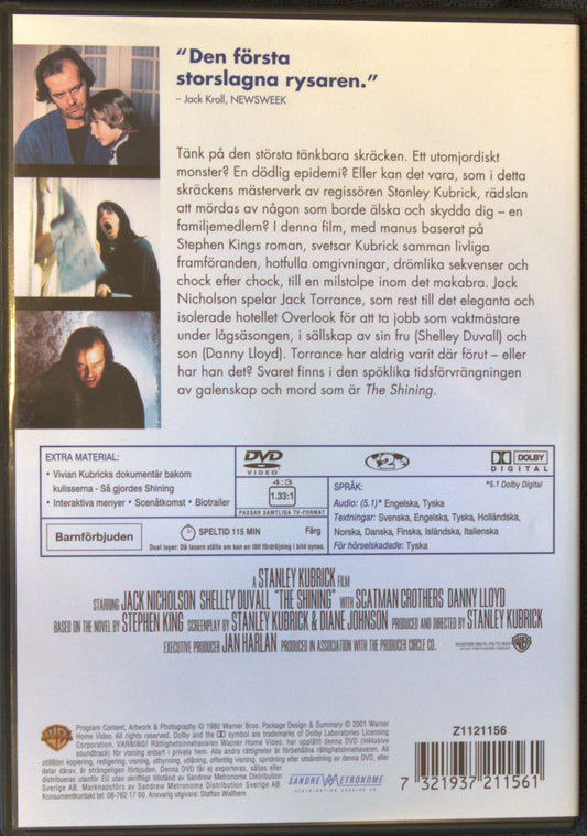 THE SHINING - KUBRICK NICHOLSON DUVELL