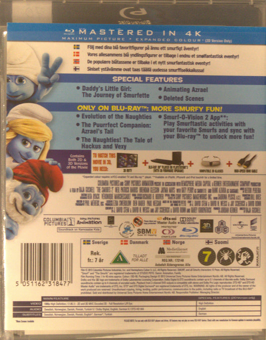 THE SMURFS 2  IN 3D / SMURFARNA 2