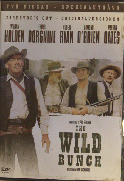 THE WILD BUNCH / DET VILDA GÄNGET - 2 DISKAR - SPECIALUTGÅVA DIRECTOR'S CUT