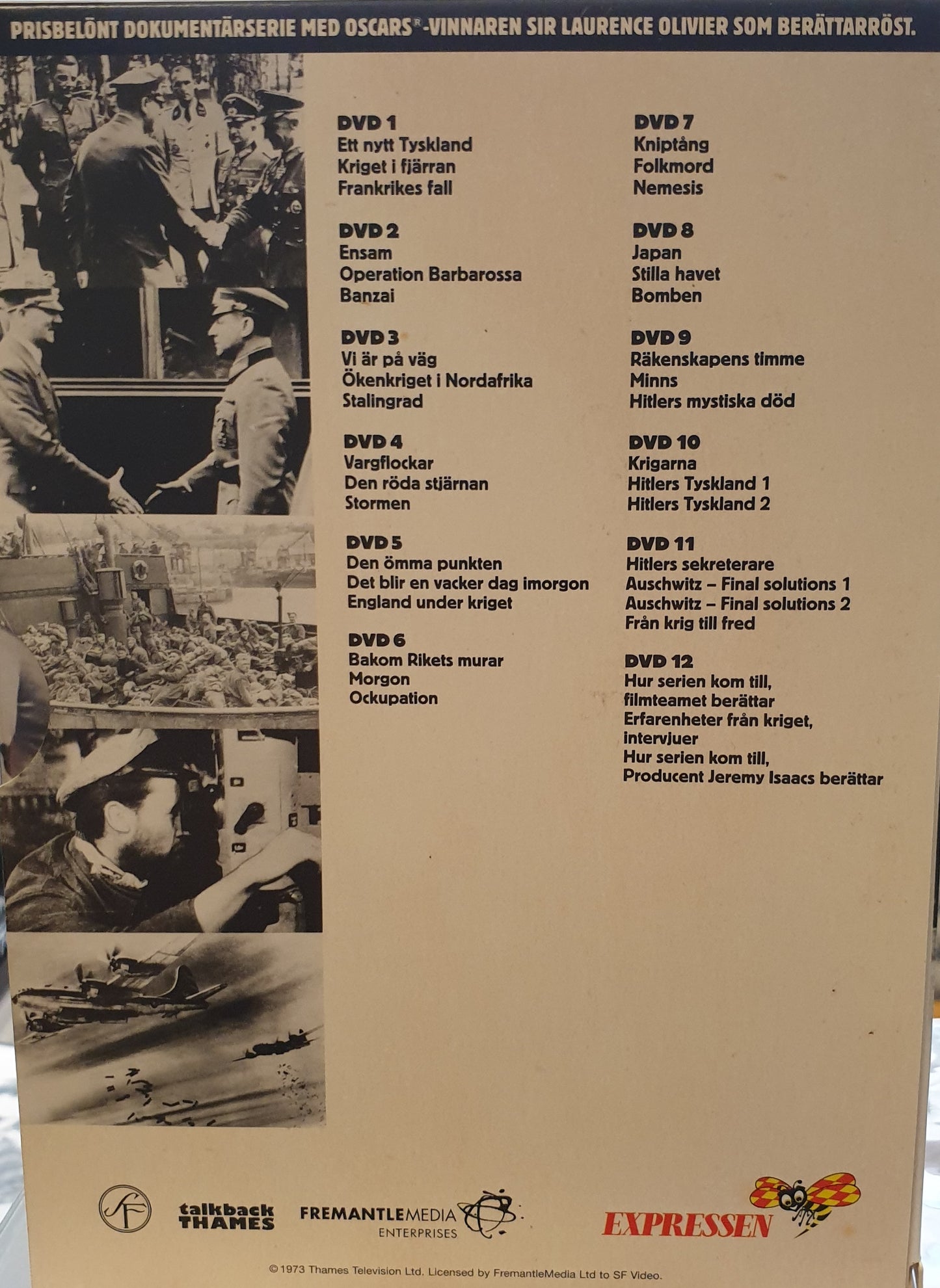 THE WORLD AT WAR - BOX 12 SKIVOR