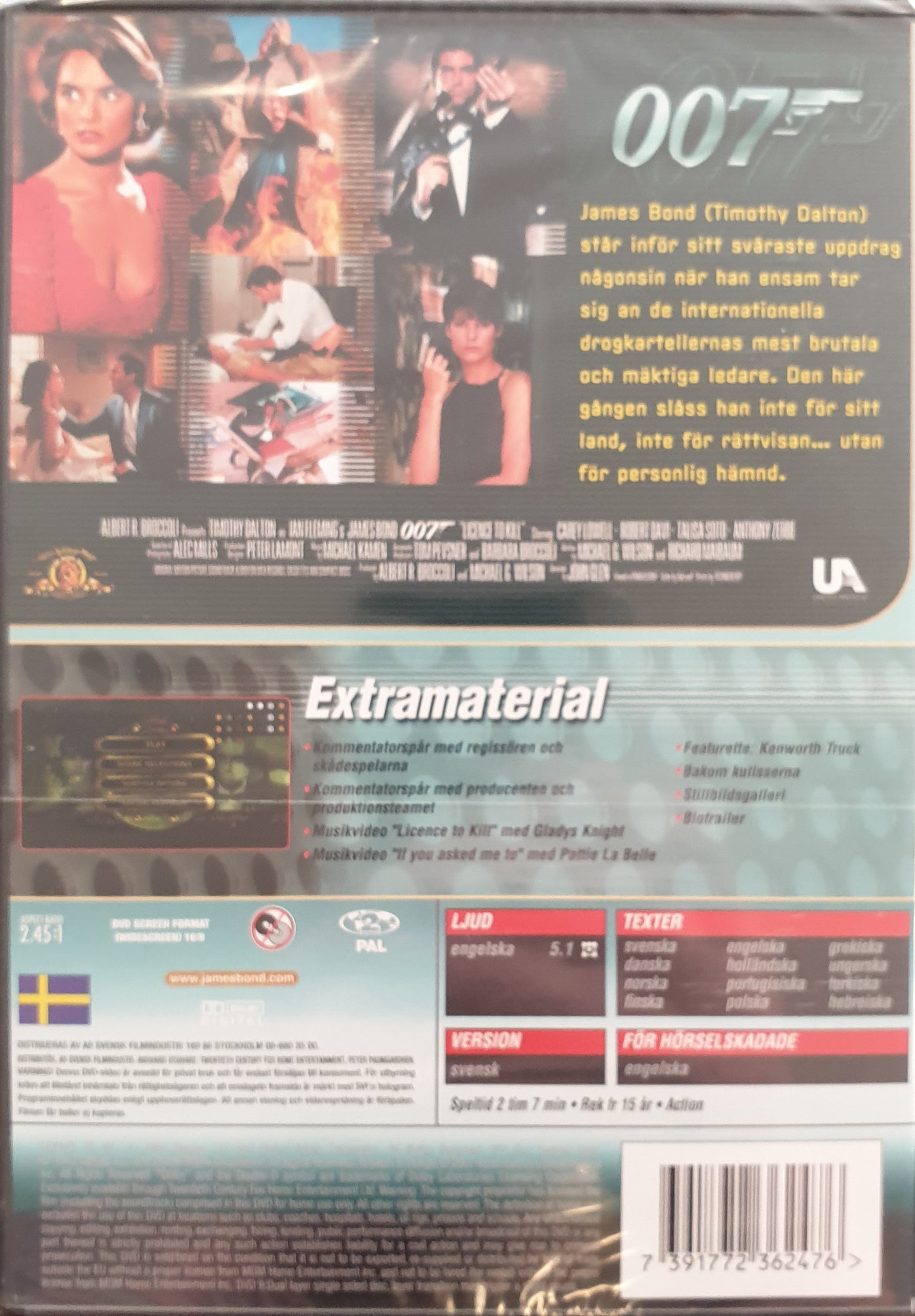 TID FÖR HÄMND / LICENCE TO KILL