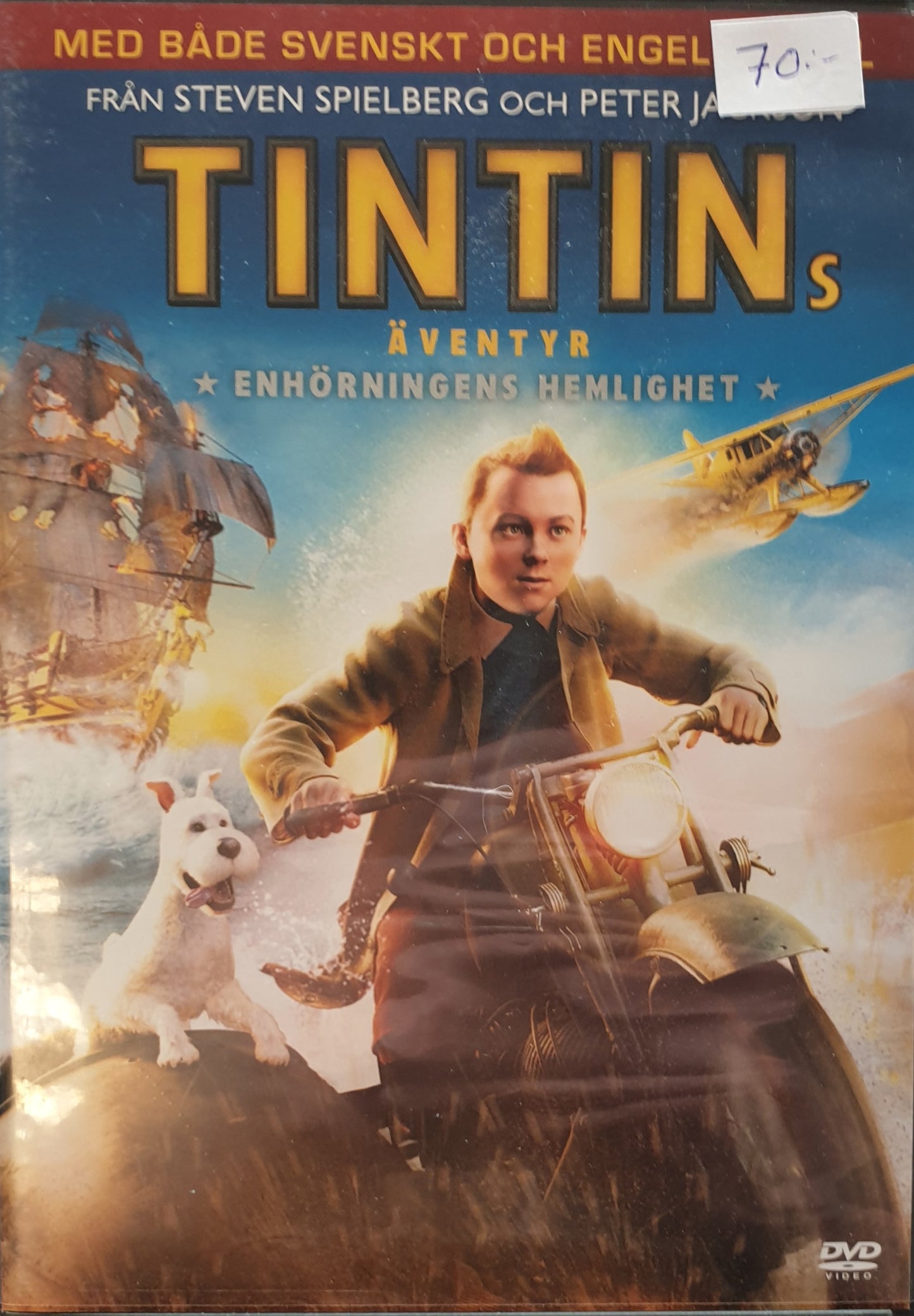 TINTINS ÄVENTYR: ENHÖRNINGENS HEMLIGHET / THE ADVENTURES OF TINTIN