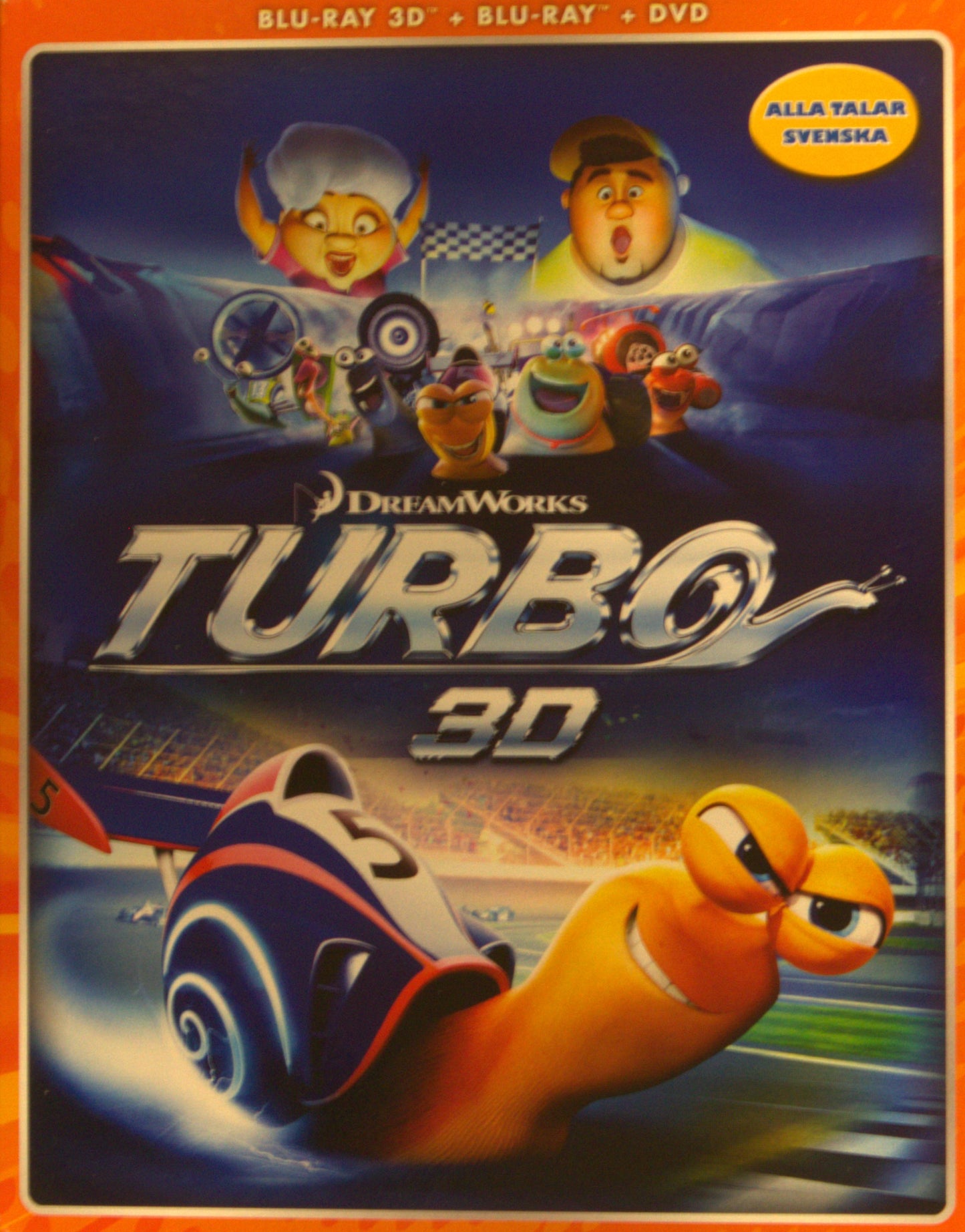 TURBO 3D (ÄVEN BLU-RAY 3D OCH DVD)