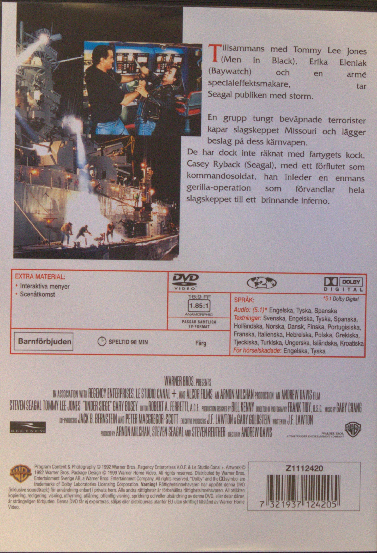 UNDER BELÄGRING - OKLIPPT VERSION / UNDER SIEGE - UNCUT