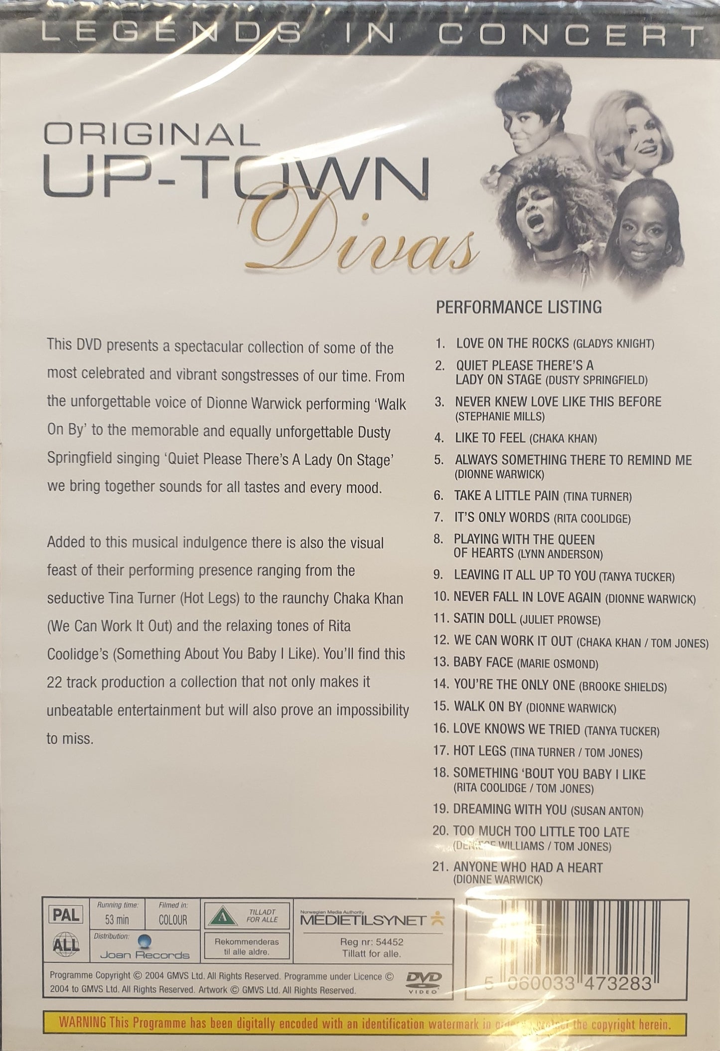 UP-TOWN DIVAS - LEGENDS IN CONCERT
