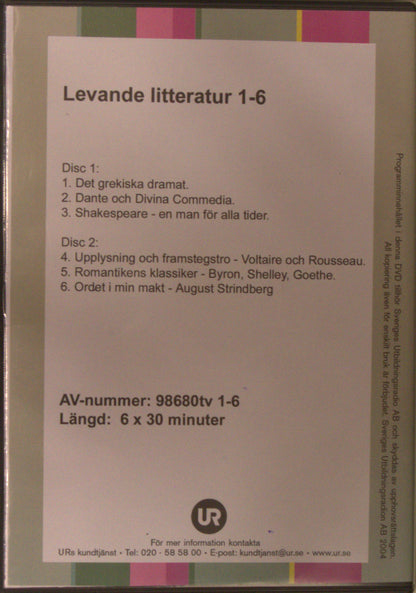 UR: LEVANDE LITTERATUR 1-6
