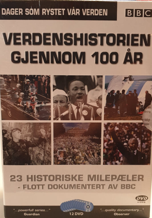 DIE WELTGESCHICHTE IN 100 JAHREN – DVD – BOX MIT 12 DISCS