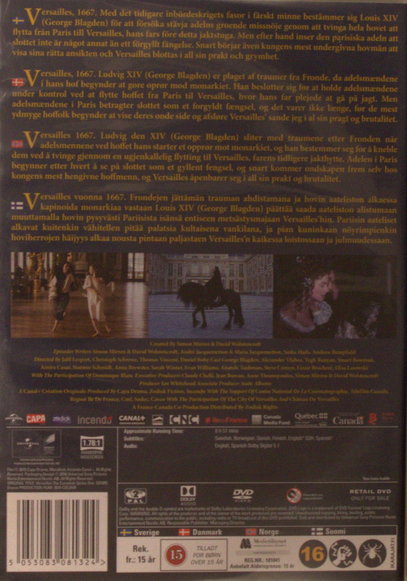 VERSAILLES - HELA FÖRSTA SERIEN
