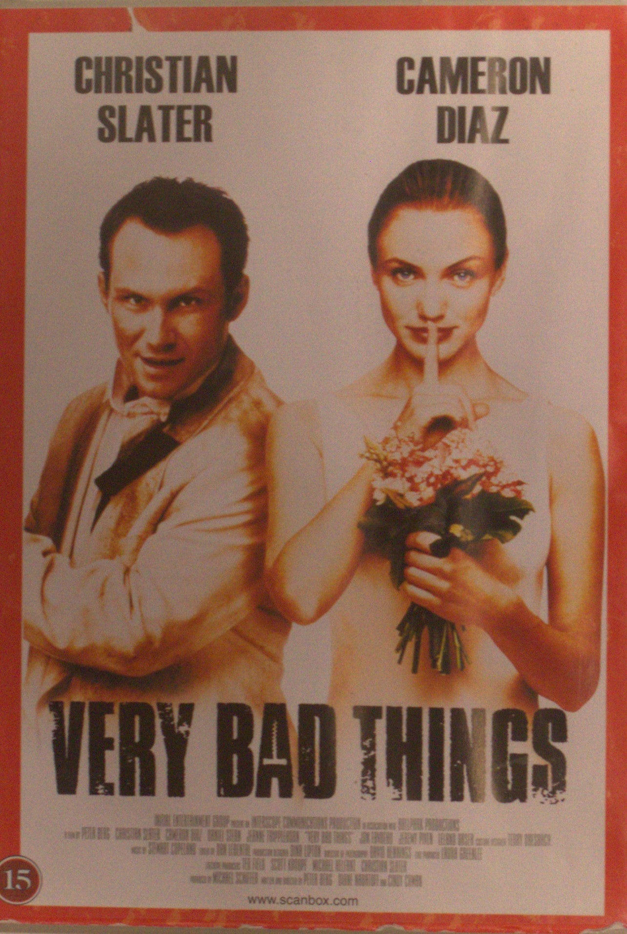 VERY BAD THINGS - CHRISTIAN SLATER, CAMERON DIAZ