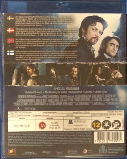 VICTOR FRANKENSTEIN