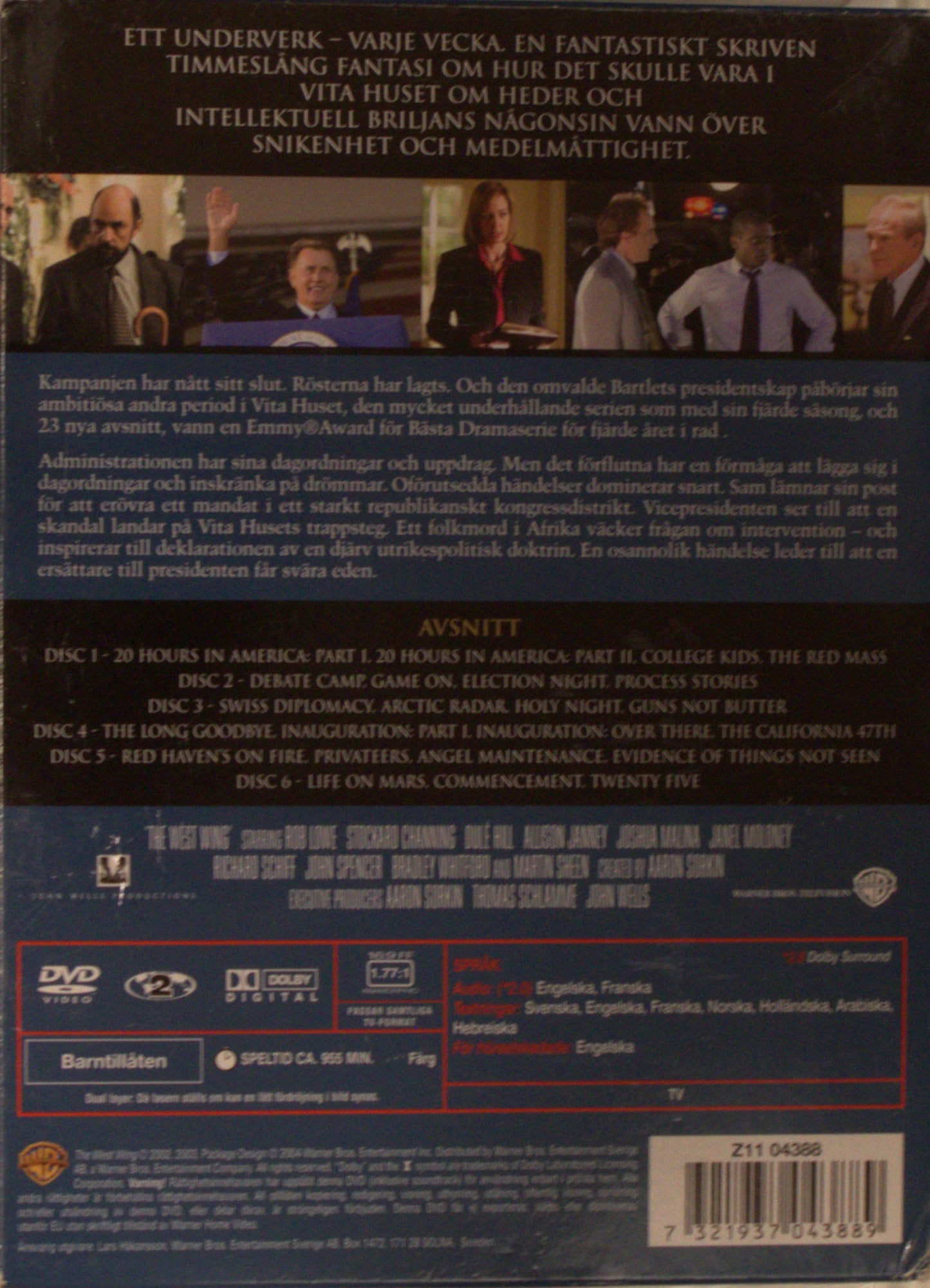 VITA HUSET - ÅR 4 / THE WEST WING