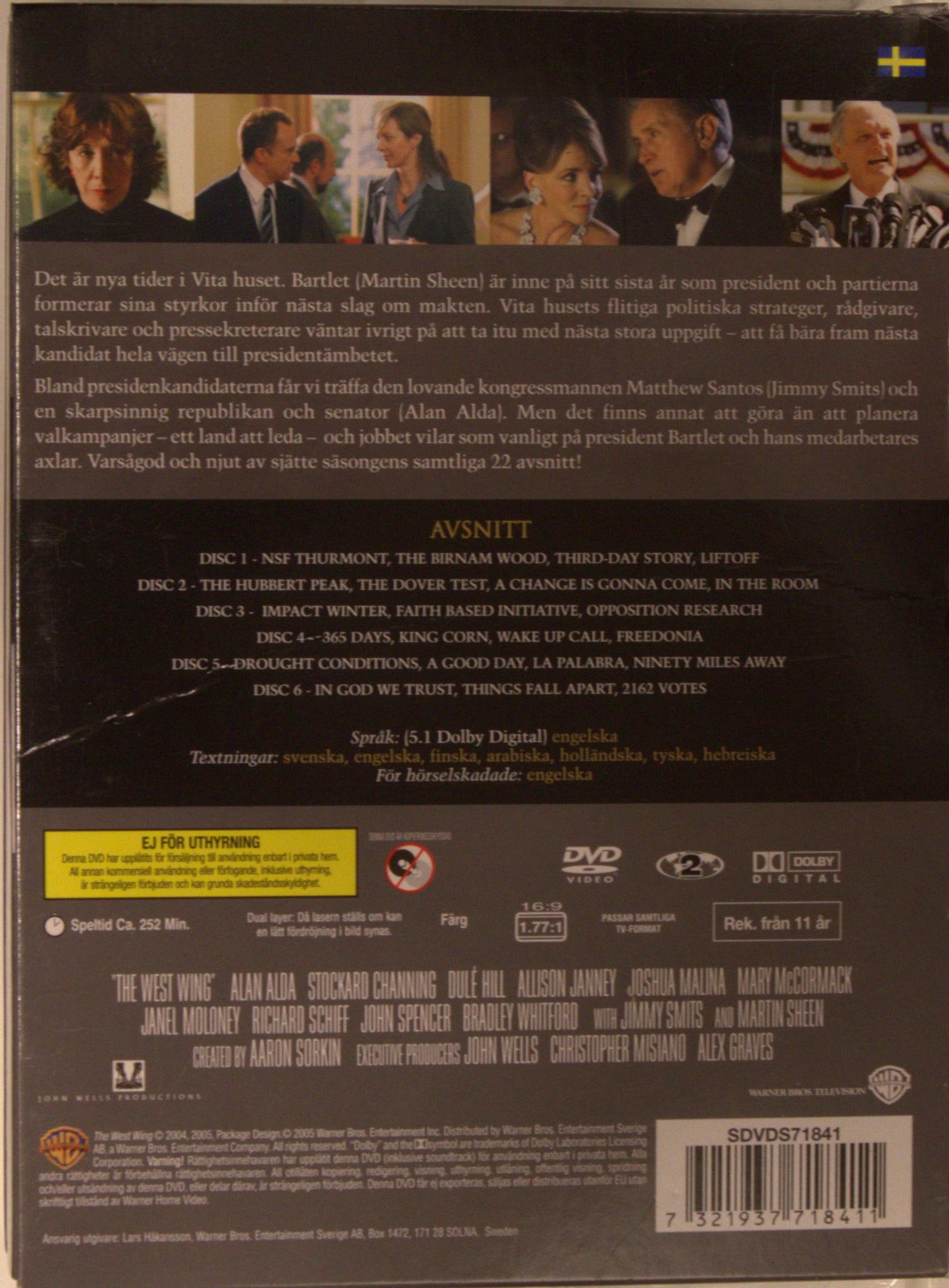 VITA HUSET - ÅR 6 / THE WEST WING