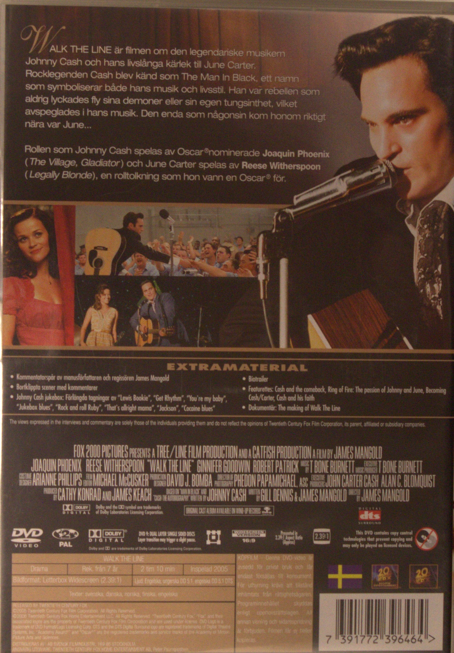 WALK THE LINE - 2-DISC SPECIAL EDITION