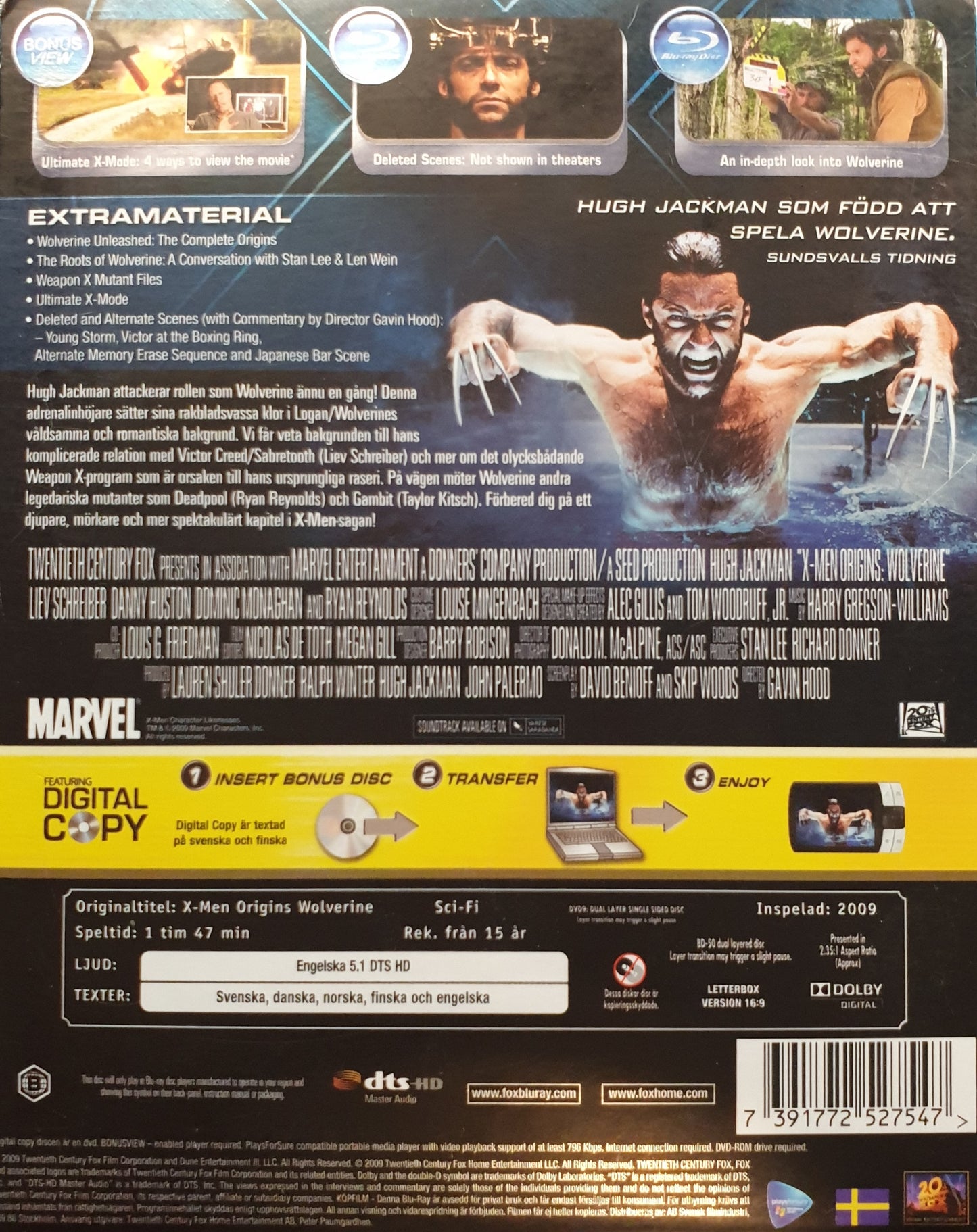 X-MEN ORIGINS: WOLVERINE