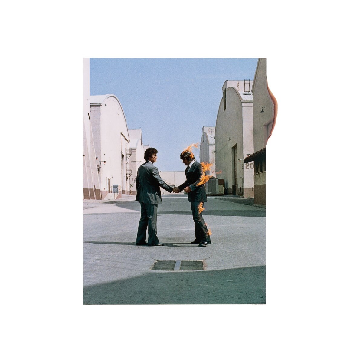 PINK FLOYD - WISH YOU WERE HERE - YELLOW FLAME VINYL (NEW)