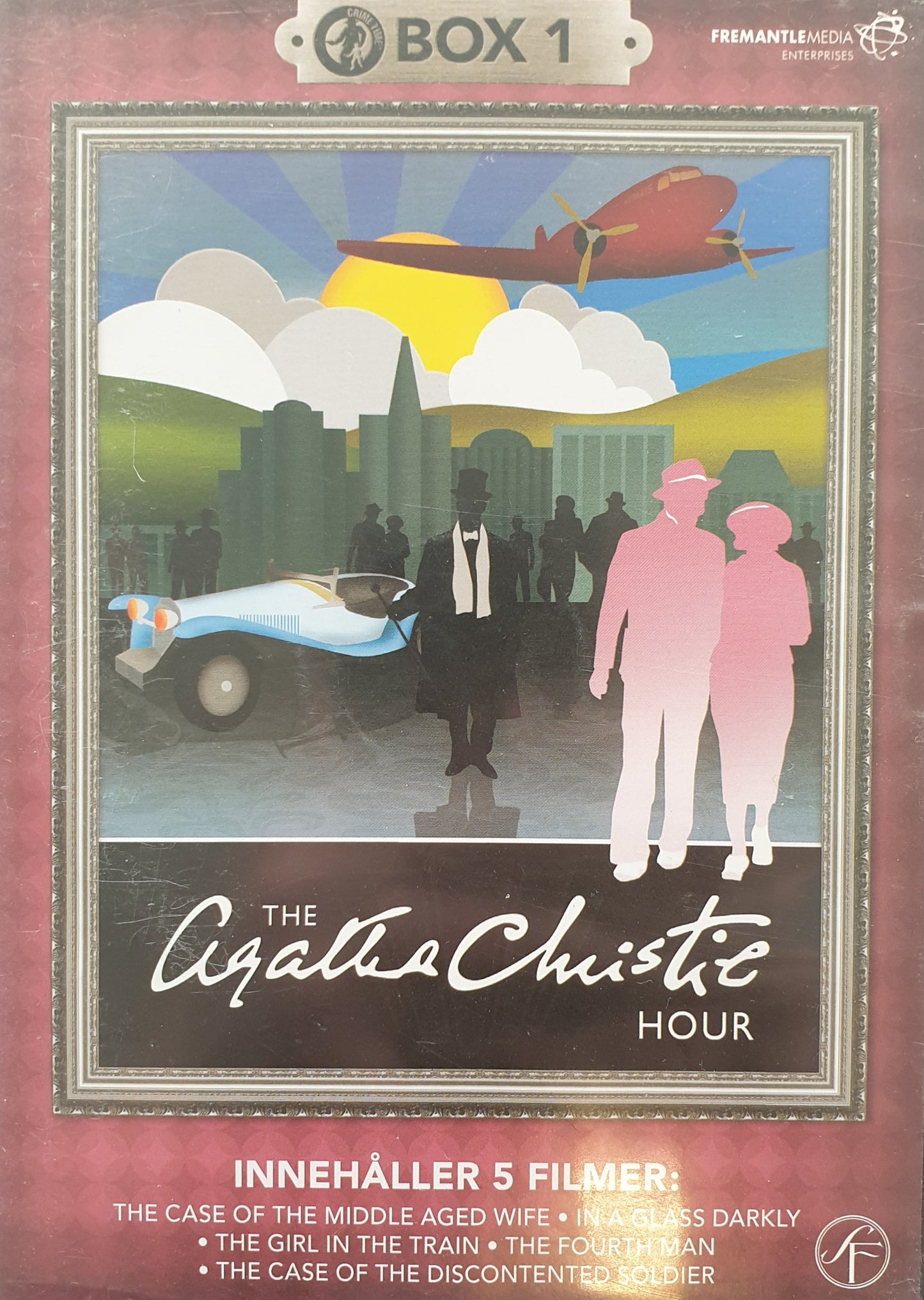 THE AGATHA CHRISTIE HOUR - BOX 1 - 5 FILMER