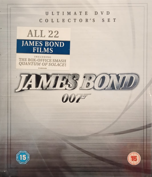 THE JAMES BOND ULTIMATE DVD COLLECTOR'S SET 1-22
