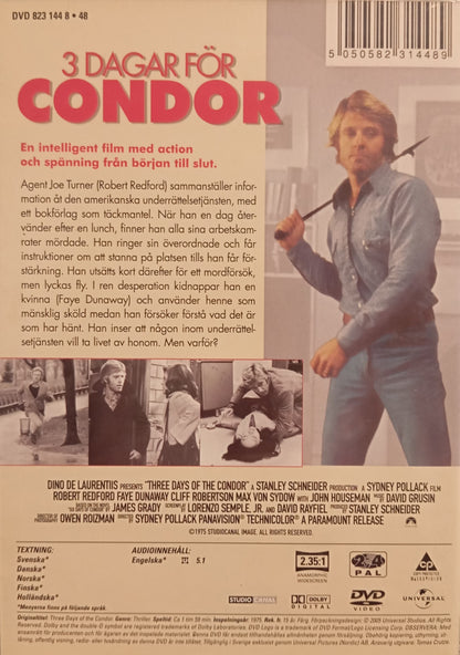 3 DAGAR FÖR CONDOR / THREE DAYS OF THE CONDOR