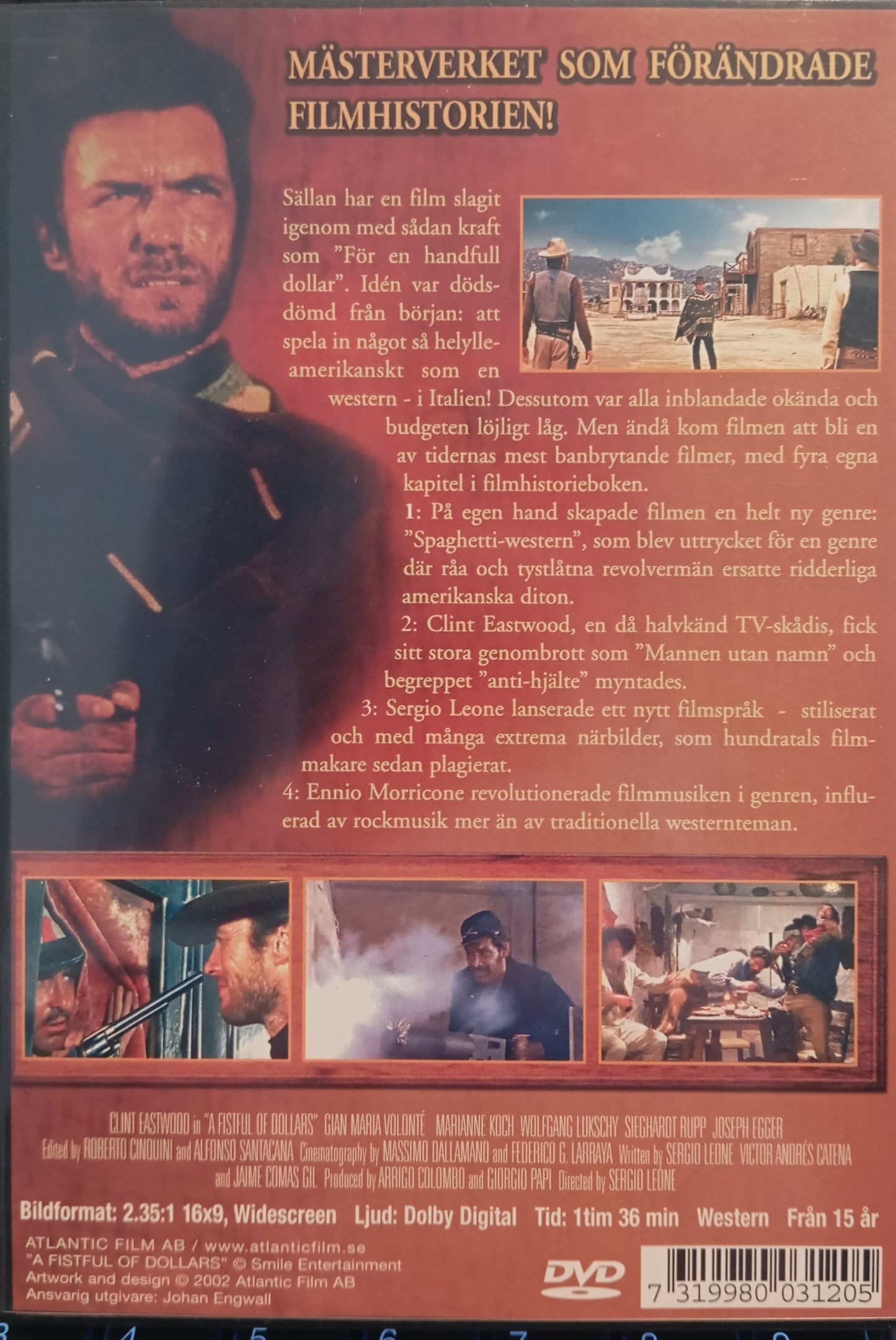 FÖR EN HANDFULL DOLLAR / A FISTFUL OF DOLLARS