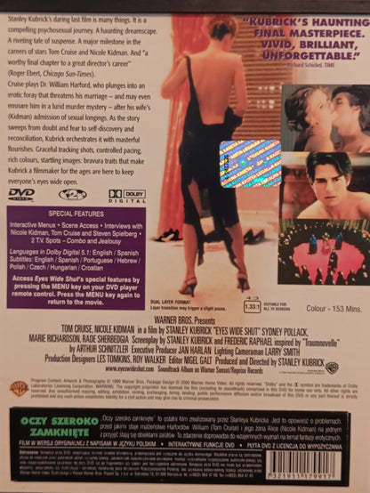EYES WIDE SHUT - KUBRICK CRUISE KIDMAN