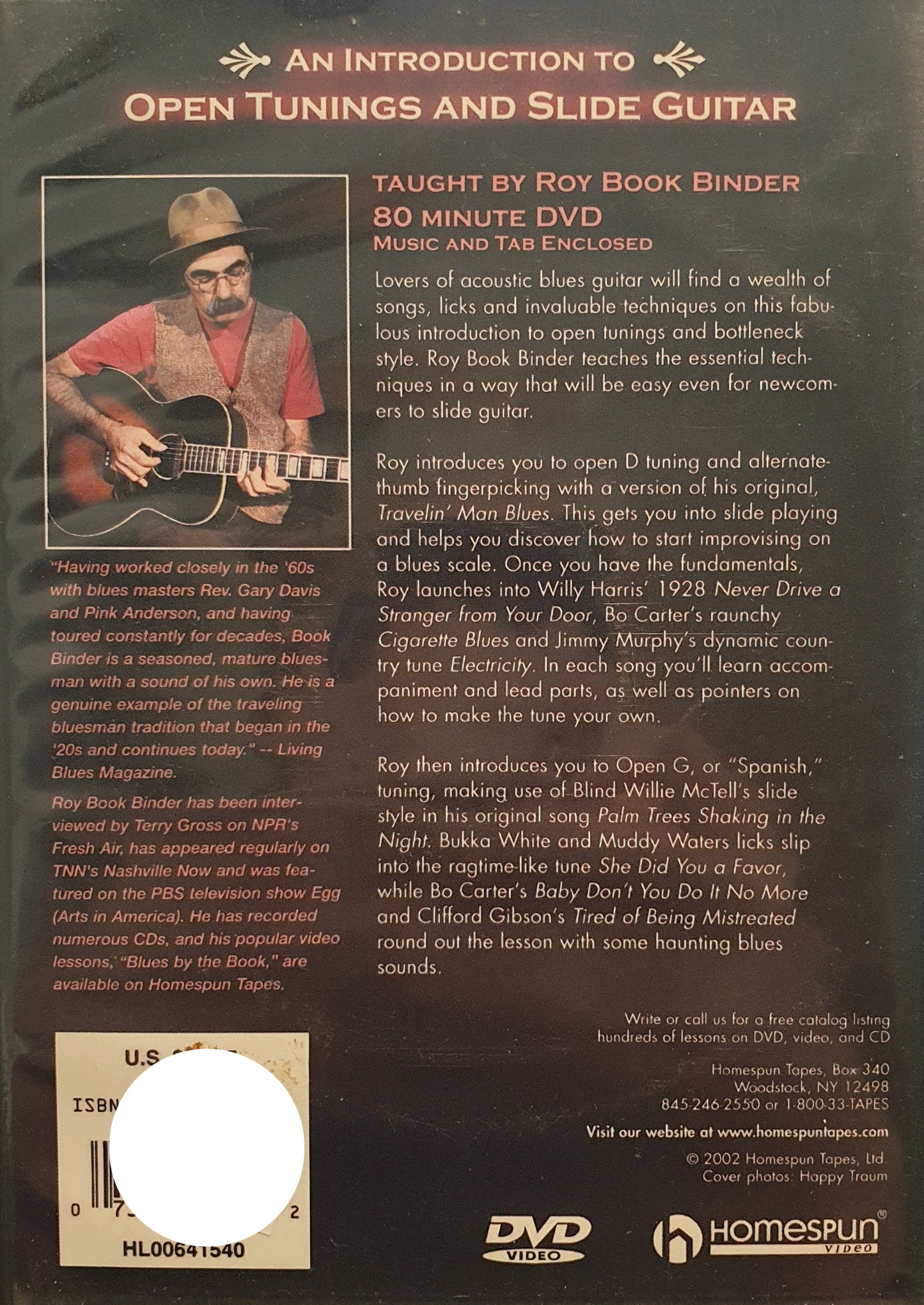 AN INTRODUCTION TO OPEN TUNINGS AND SLIDE GUITAR