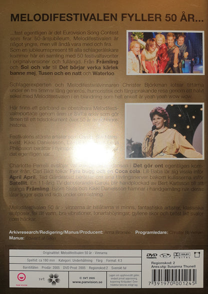 MELODIFESTIVALEN 50 ÅR VINNARNA