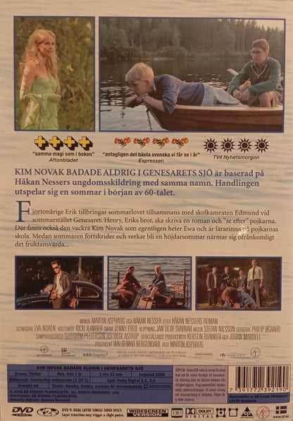 KIM NOVAK BADADE ALDRIG I GENESARETS SJÖ